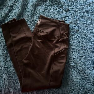 Spider fleece lined leggings